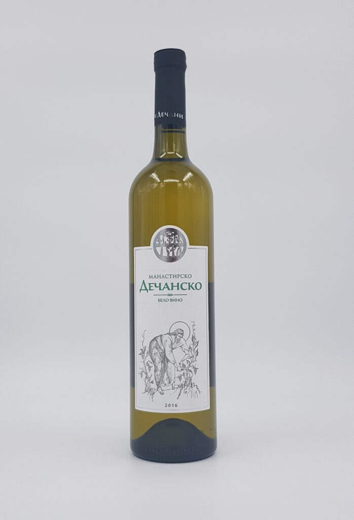 Бело вино манастира Дечани високог квалитета код нас у понуди