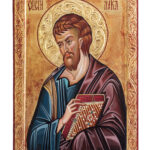 Иконописана икона  - Свети Лука