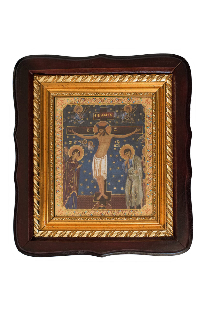 Икона у раму - Распеће Христово - Епархија нишка - Интернет продавница